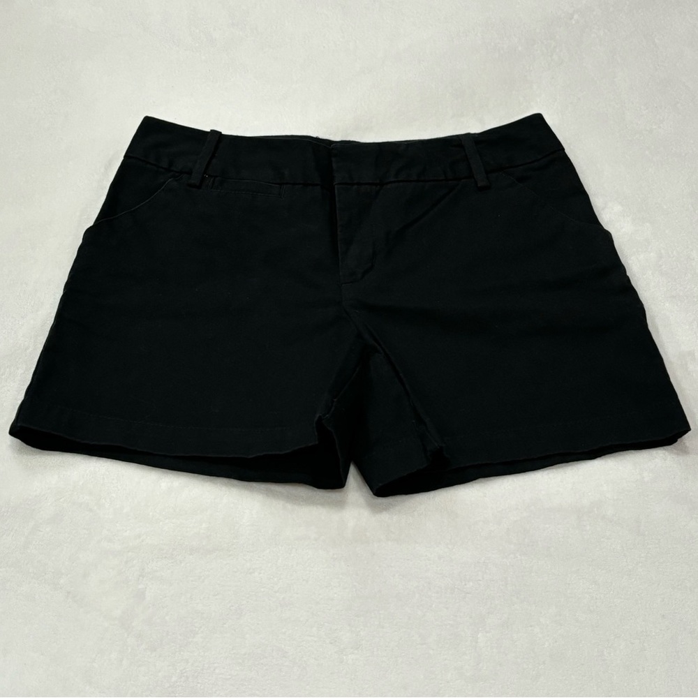 MERONA Women’s Soft Causal Cotton Cargo Shorts - black, size 4